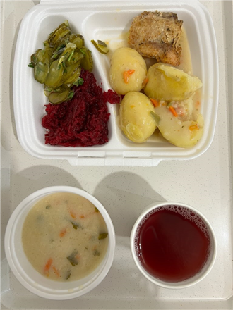 Zdjęcia posiłków, Szpital Wolica