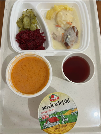 Zdjęcia posiłków, Szpital Wolica w Kaliszu