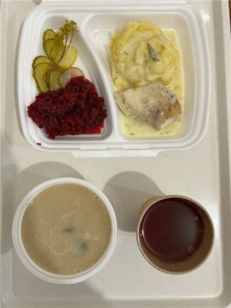 Zdjęcia posiłków, Szpital Wolica w Kaliszu