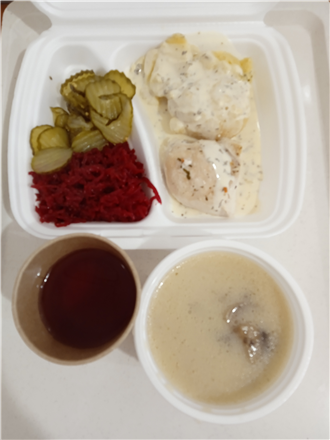 Zdjęcia posiłk&oacute;w, Szpital Wolica