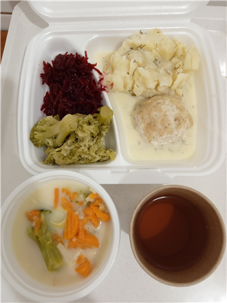 Zdjęcia posiłk&oacute;w, Szpital Wolica