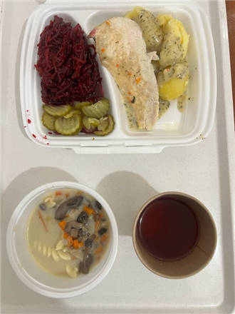 Zdjęcia posiłk&oacute;w, Szpital Wolica