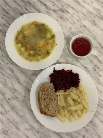 Zdjęcia posiłków, Szpital Wolica