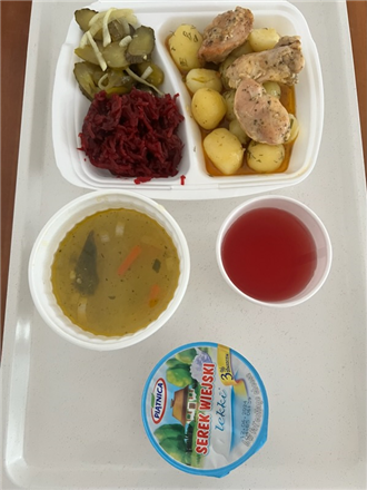 Zdjęcia posiłków, Szpital Wolica
