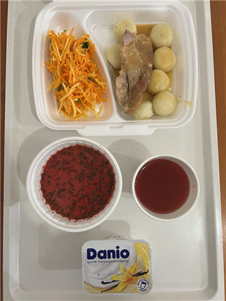 Zdjęcia posiłków, Szpital Wolica
