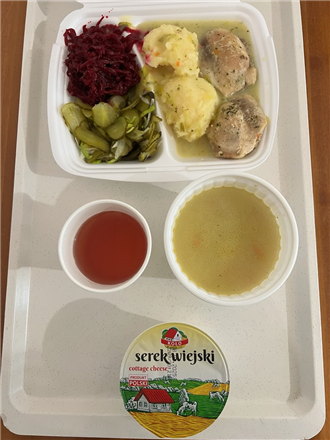 Zdjęcia posiłków, Szpital Wolica